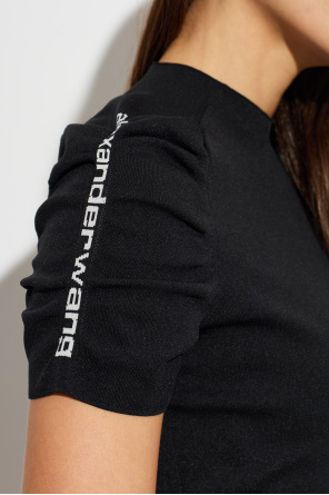 Alexander Wang Krótka sukienka o dopasowanym kroju