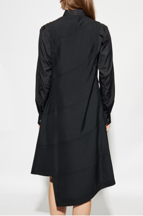 Comme des Garçons Black Woollen dress