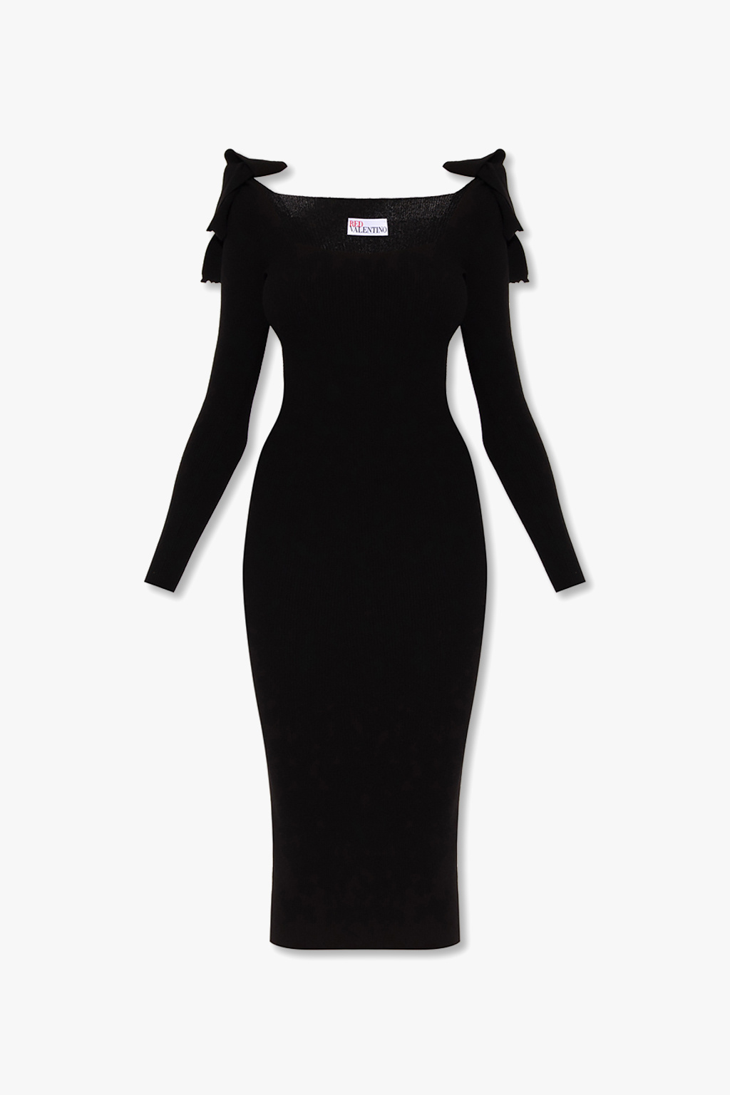 Red Valentino Ribbed dress