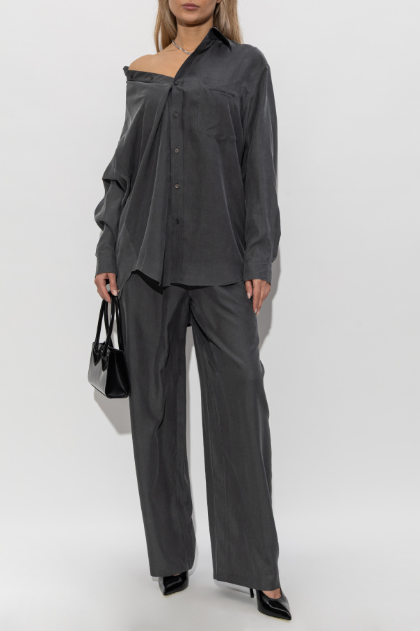 Alexander Wang Silk shirt with logo