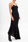 Ann Demeulemeester BLACK Asymmetric slip dress