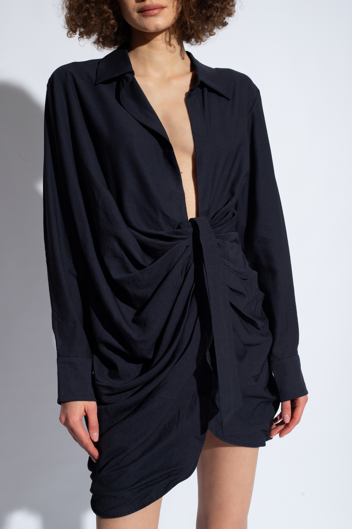 Jacquemus ‘Bahia’ draped dress