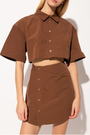 Jacquemus Cut-out shirt dress