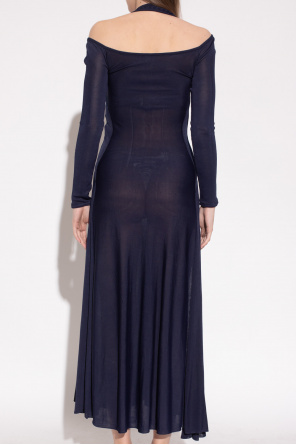 Jacquemus ‘Lagoa’ dress with denuded shoulders