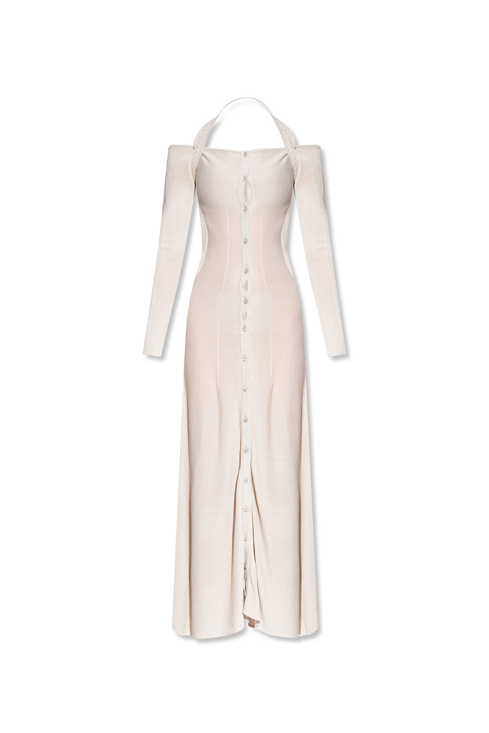 Jacquemus ‘Lagoa’ off-the-shoulder dress