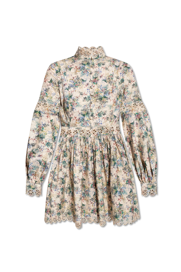 IXIAH front dress with floral motif