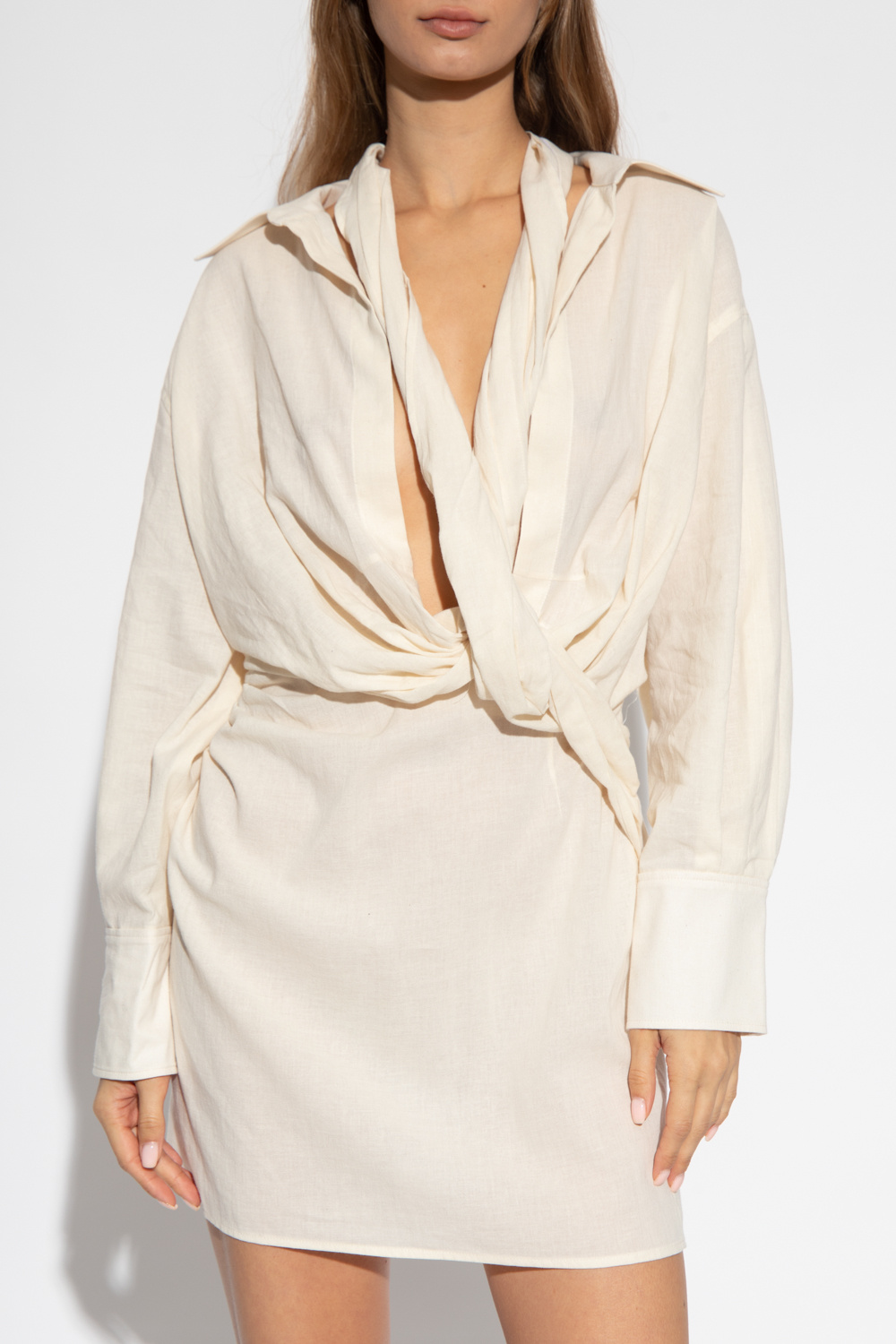 Jacquemus ‘Agui’ draped dress