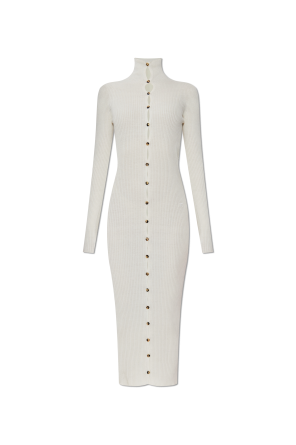 Geripptes kleid od Courrèges