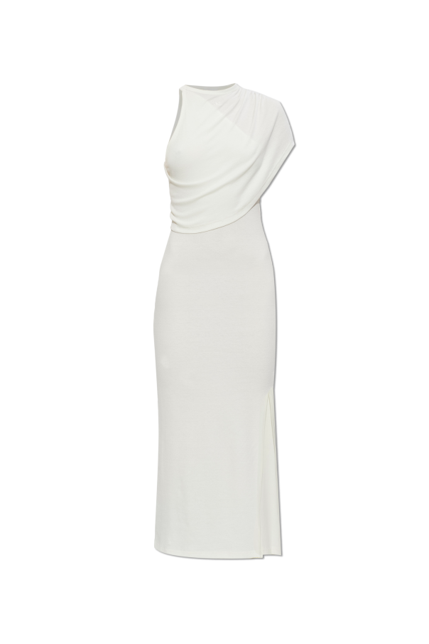 Dress with embroidered logo od Courrèges