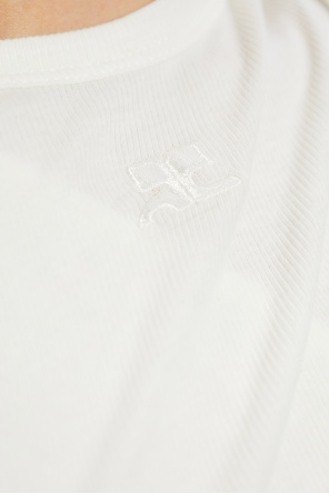 Courrèges Dress with embroidered logo