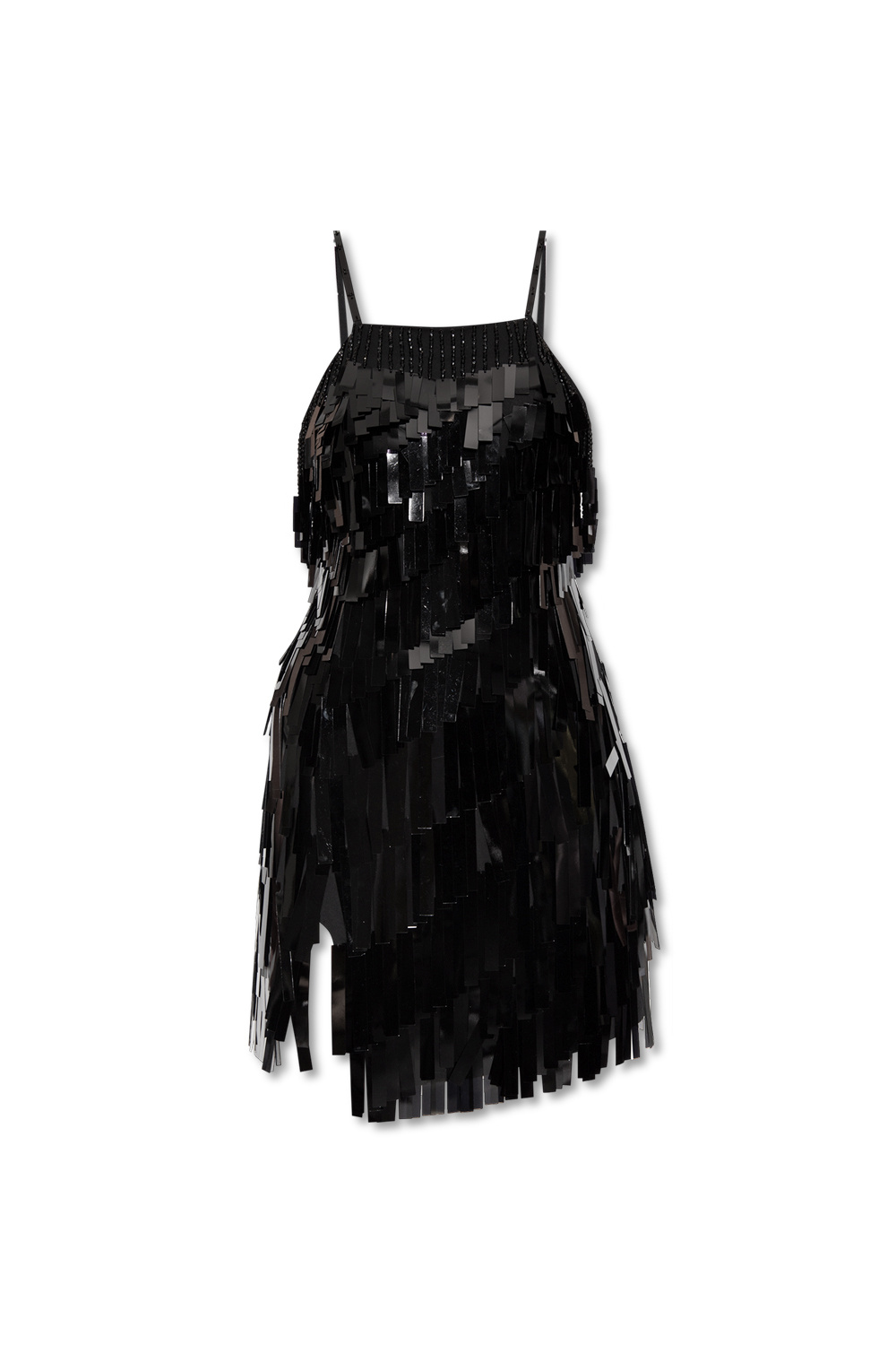 The Attico Sequinned slip dress