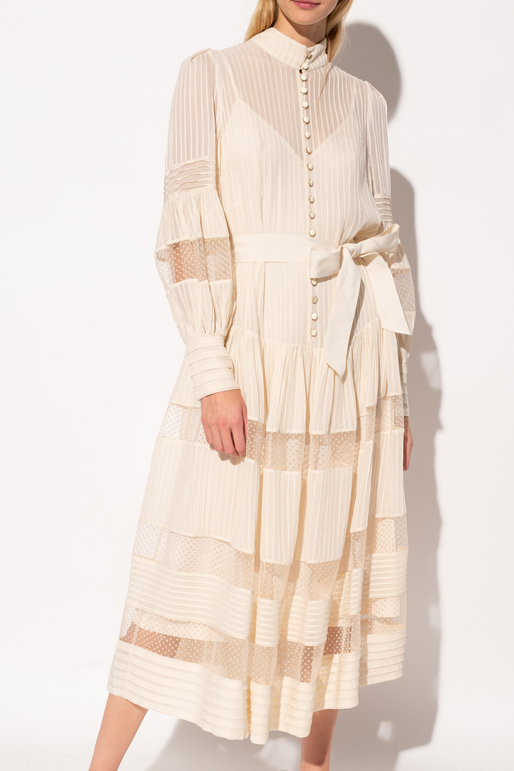 Zimmermann Cinza dress with decorative buttons