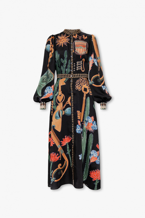 Temperley London Wzorzysta sukienka ‘Palomino’