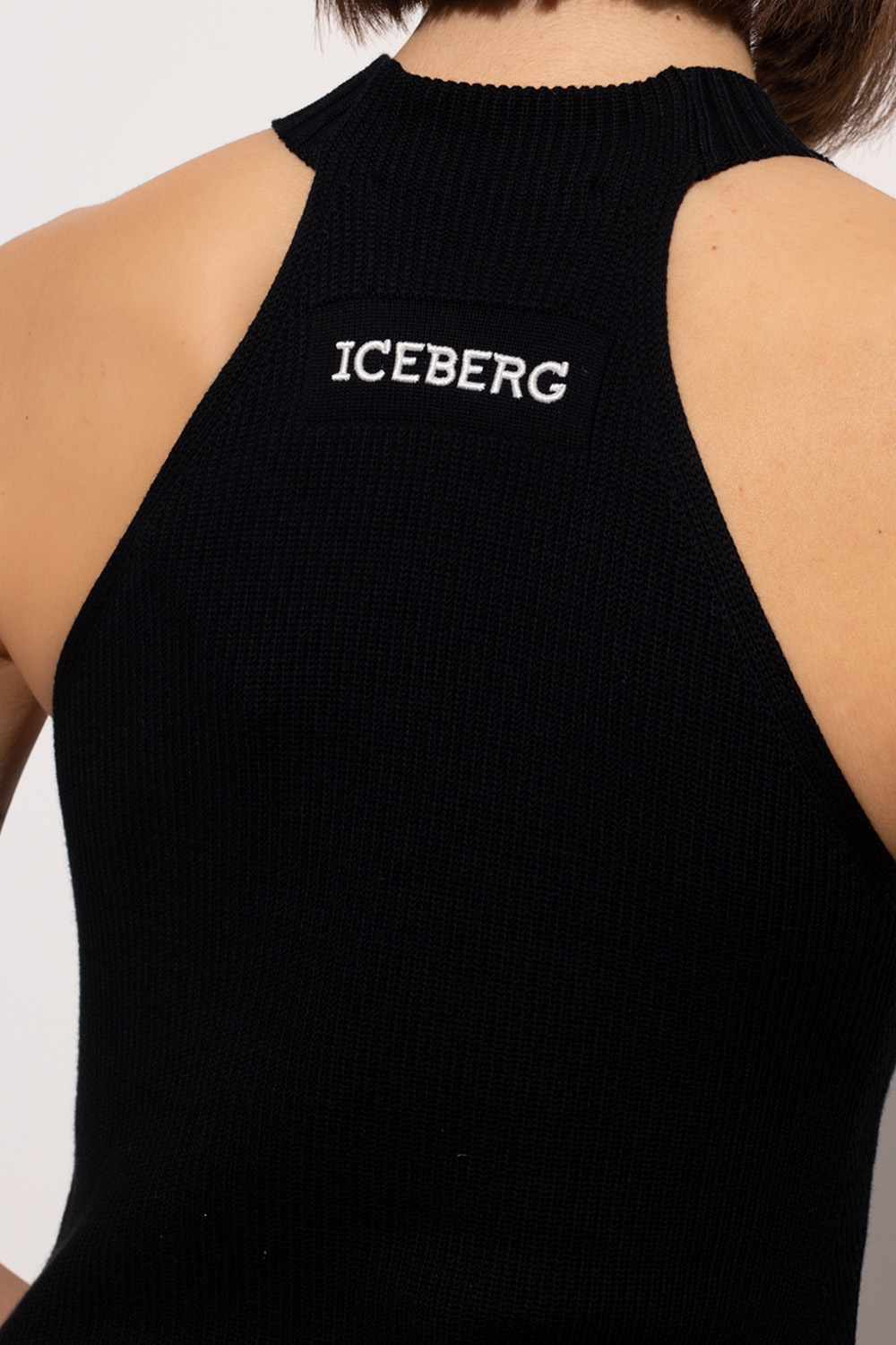Iceberg Dress with denuded shoulders