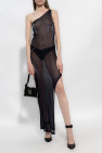 MISBHV Sheer one-shoulder dress