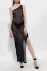 MISBHV Sheer one-shoulder dress