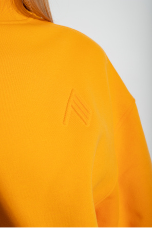 The Attico Saint Laurent zip-up tartan-print jacket