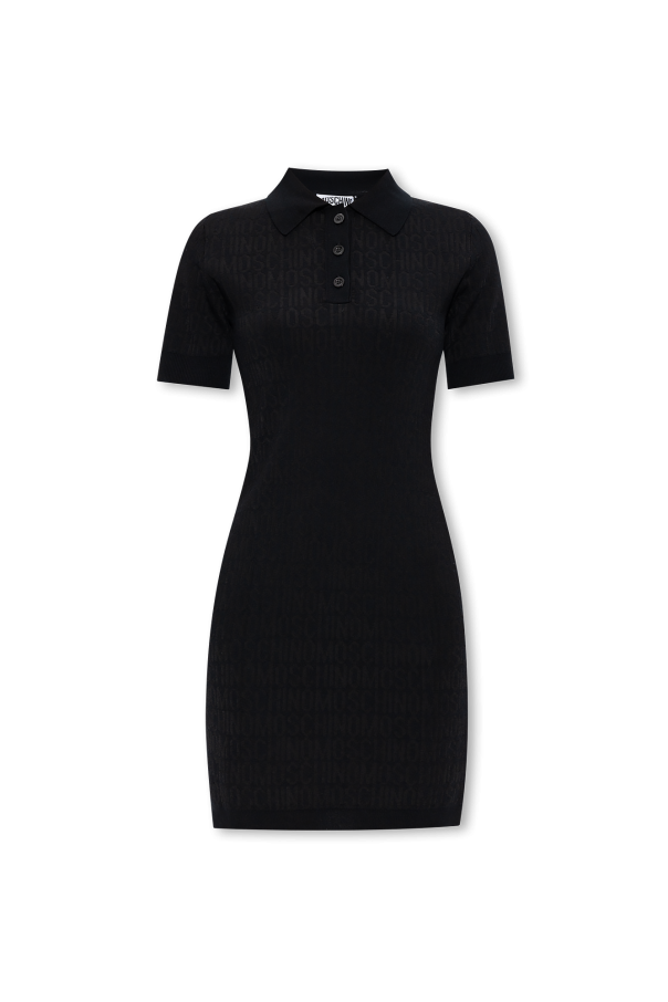 Black Monogrammed dress Moschino - Vitkac GB