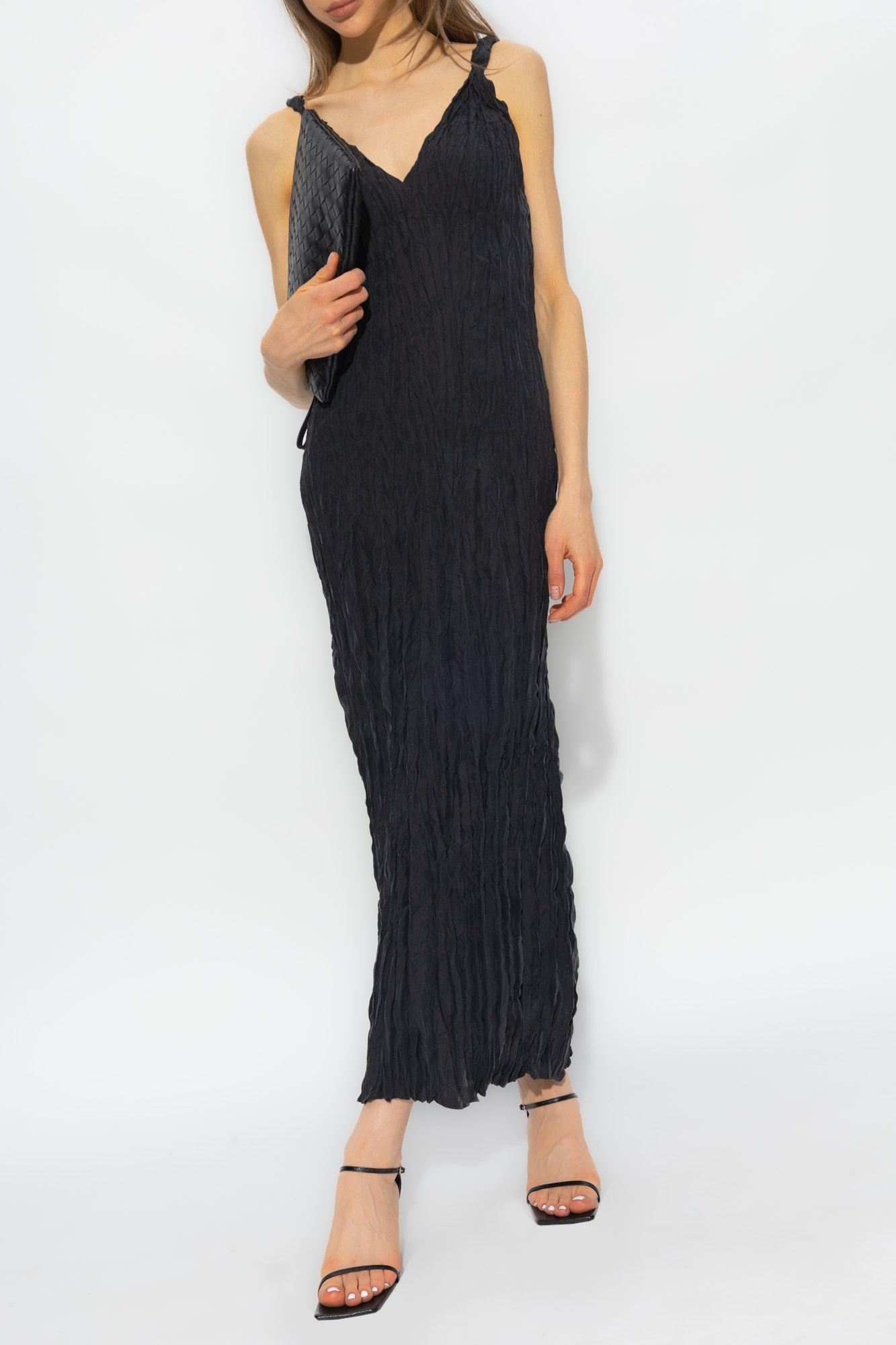 TOTEME Pleated slip Animals dress