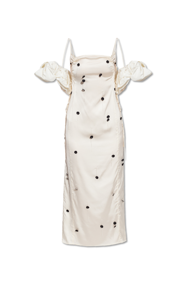 Jacquemus Sukienka z odpinanymi rękawami ‘Chouchou’