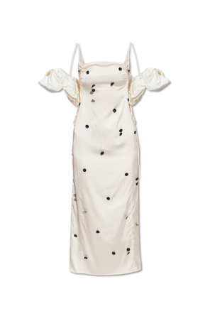 Sukienka z odpinanymi rękawami ‘chouchou’ od Jacquemus