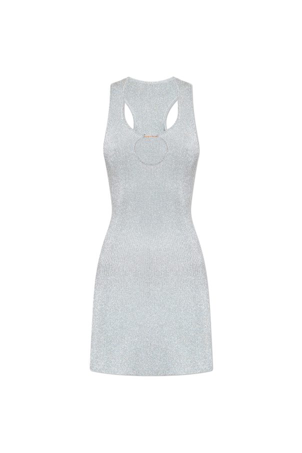 Jacquemus ‘Bril’ glitter dress with logo