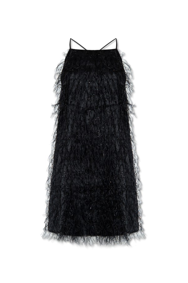Sukienka z frędzlami ‘linzie’ od Munthe