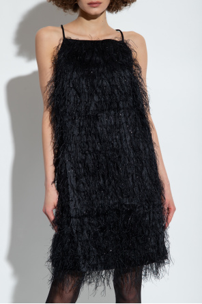 Munthe ‘Linzie’ dress with fringes