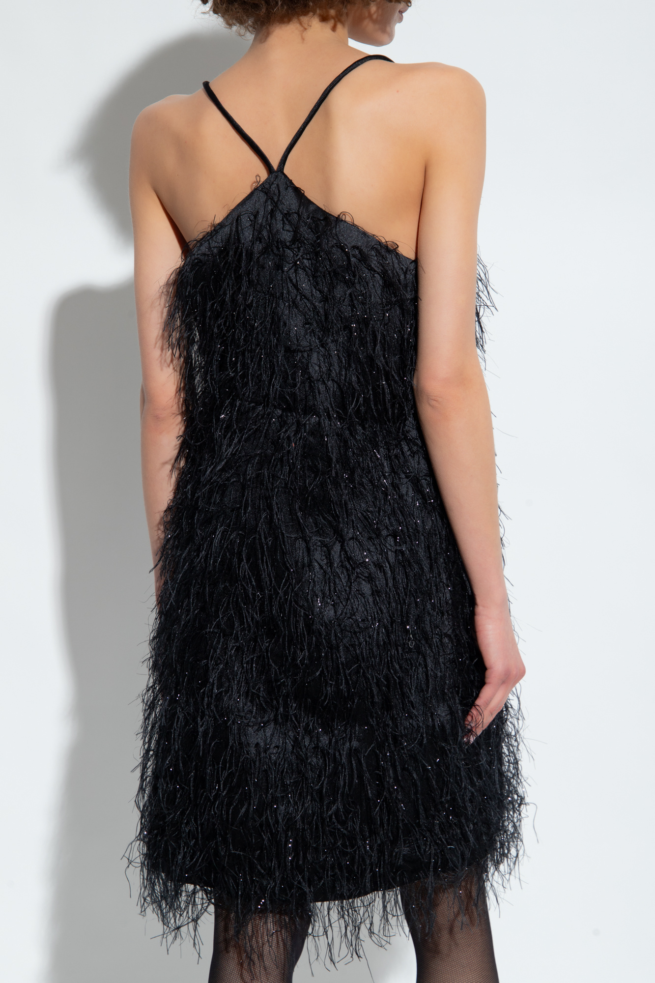 Munthe ‘Linzie’ dress with fringes