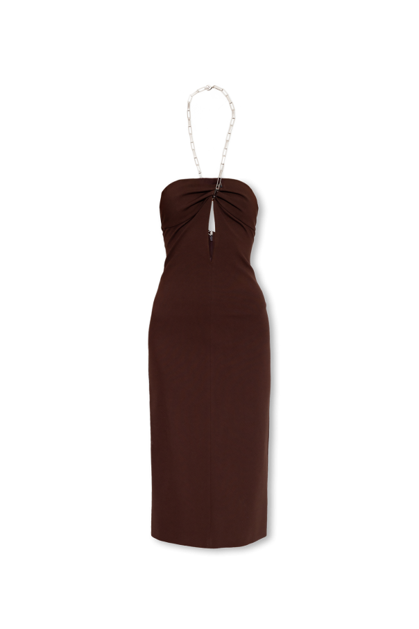 The Attico ‘Giona’ dress with chain