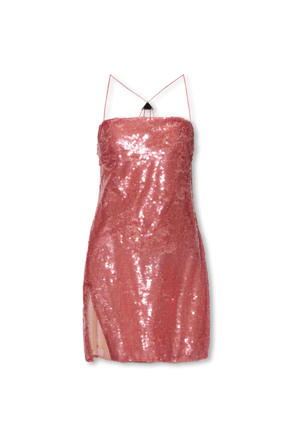 The Attico ‘Fujiko’ sequinned slip dress