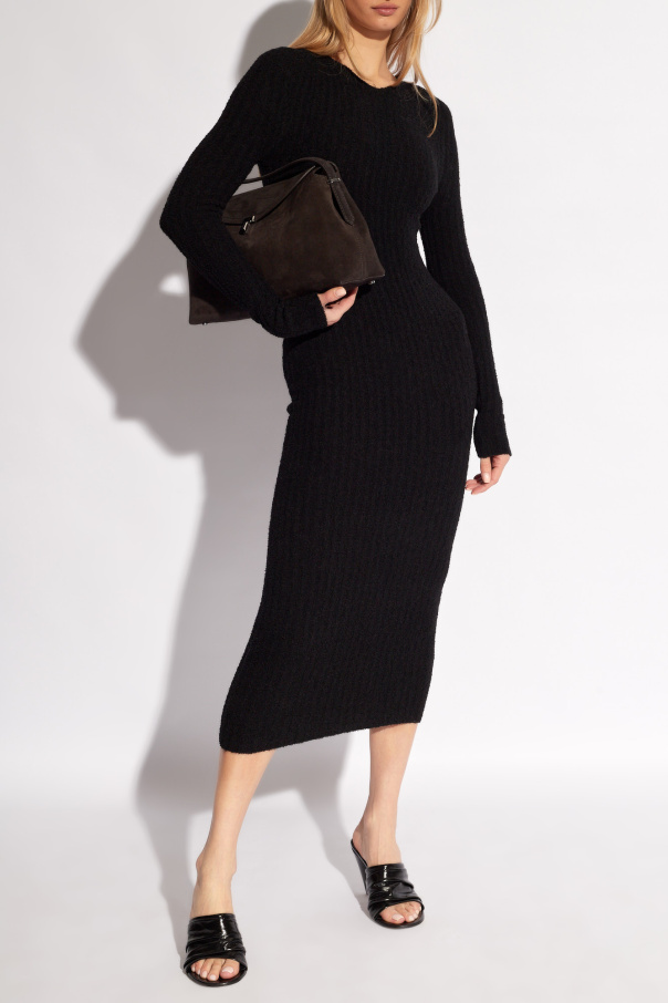 TOTEME Ribbed dress with long sleeves