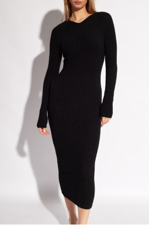 TOTEME Ribbed dress with long sleeves