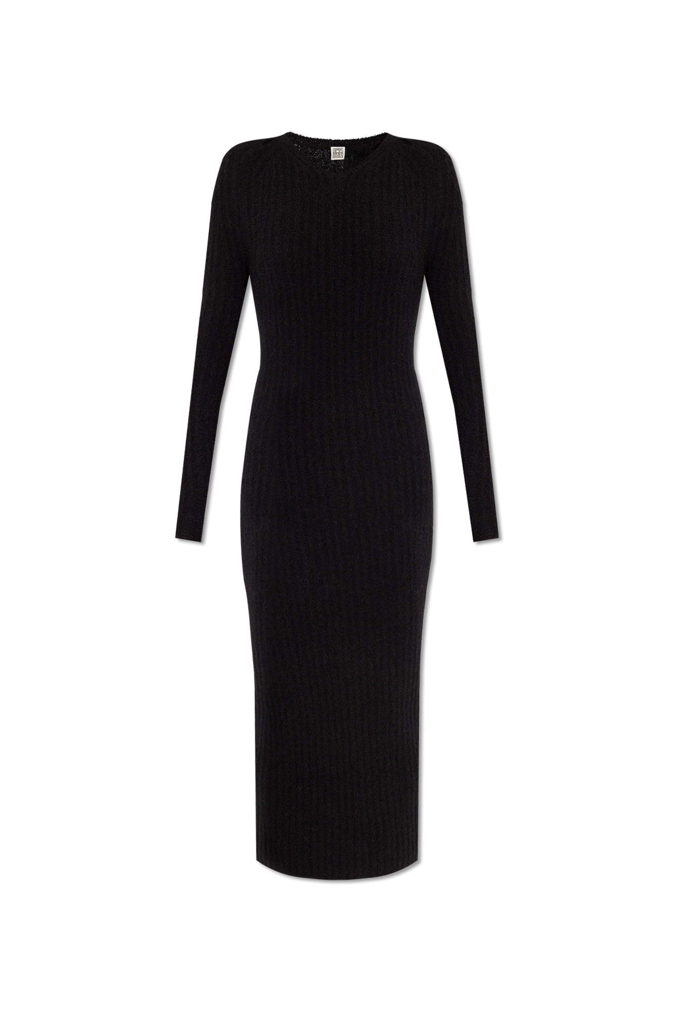 TOTEME Ribbed dress with long sleeves