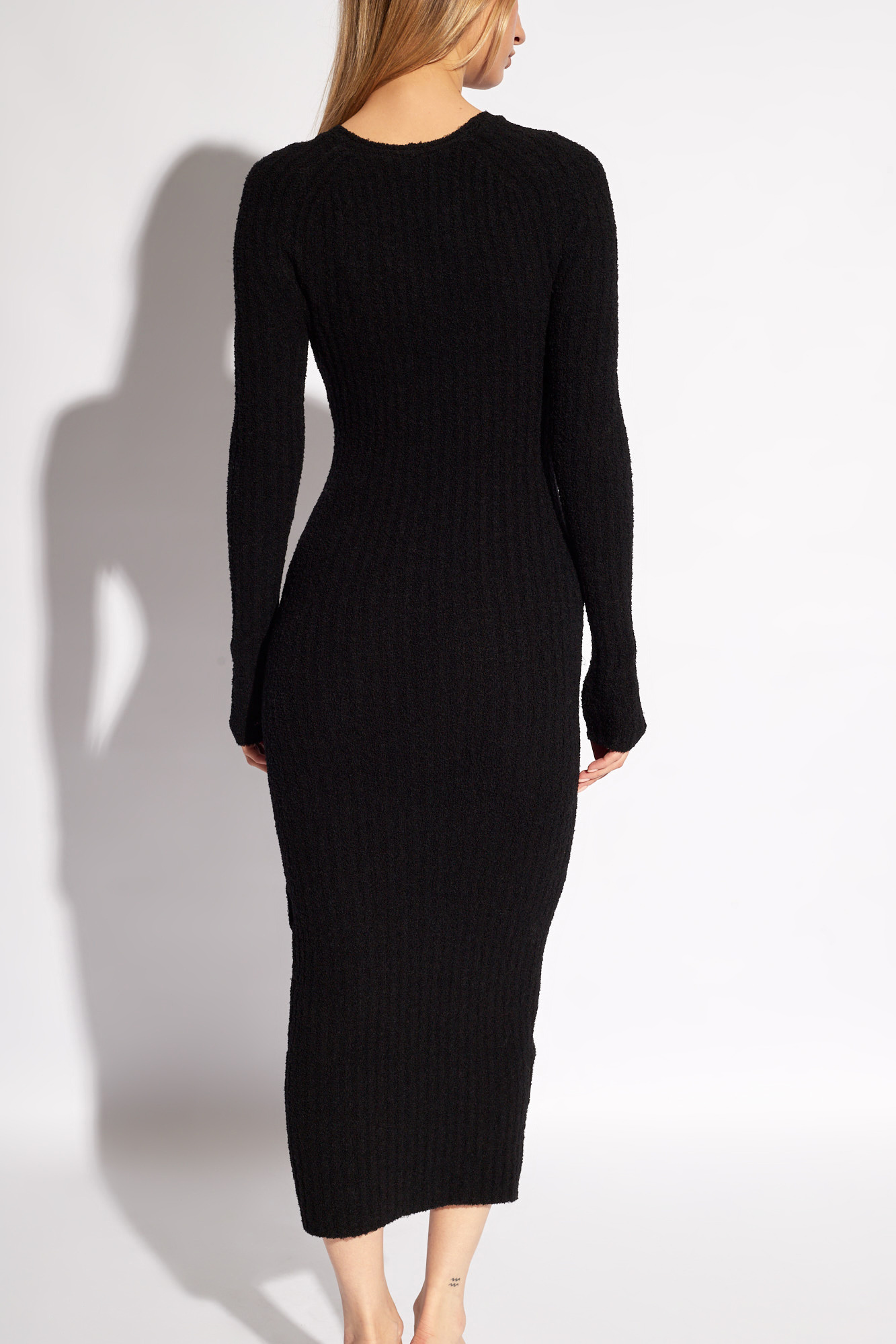 TOTEME Ribbed dress with long sleeves