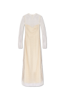 TOTEME cream Two-layered dress