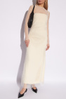 TOTEME cream Two-layered dress