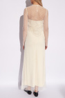 TOTEME cream Two-layered dress