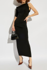 Jacquemus BLACK Drapeado Dress