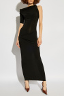 Jacquemus BLACK Drapeado Dress