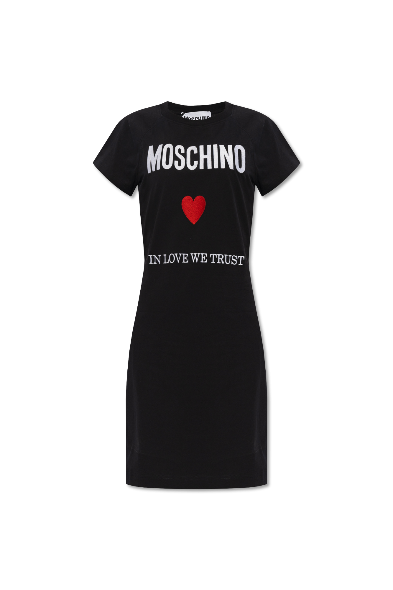 Black T-shirt with logo Moschino - Vitkac Canada