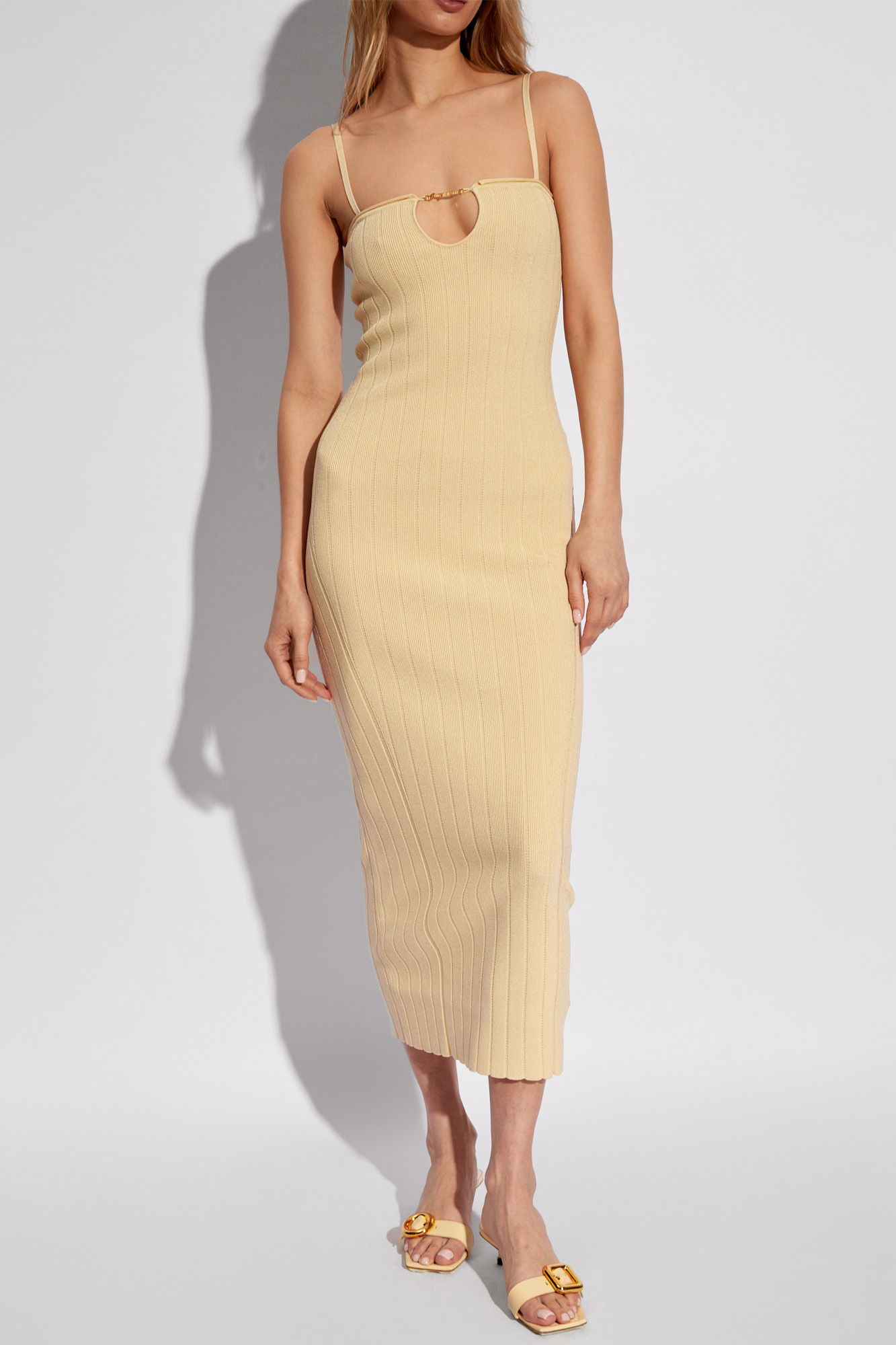 Jacquemus ‘Sierra’ ribbed slip dress