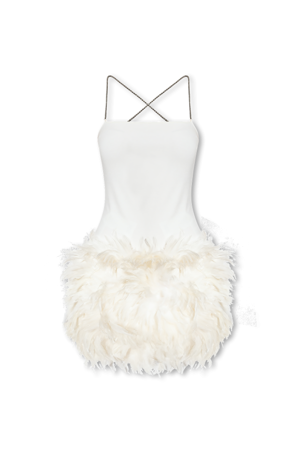 Dress with feathers od The Attico