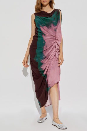 Dries Van Noten Silk dress Dinam