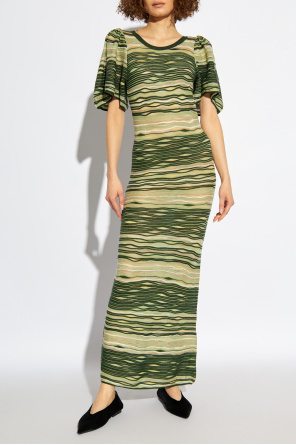Munthe Striped Pattern Dress