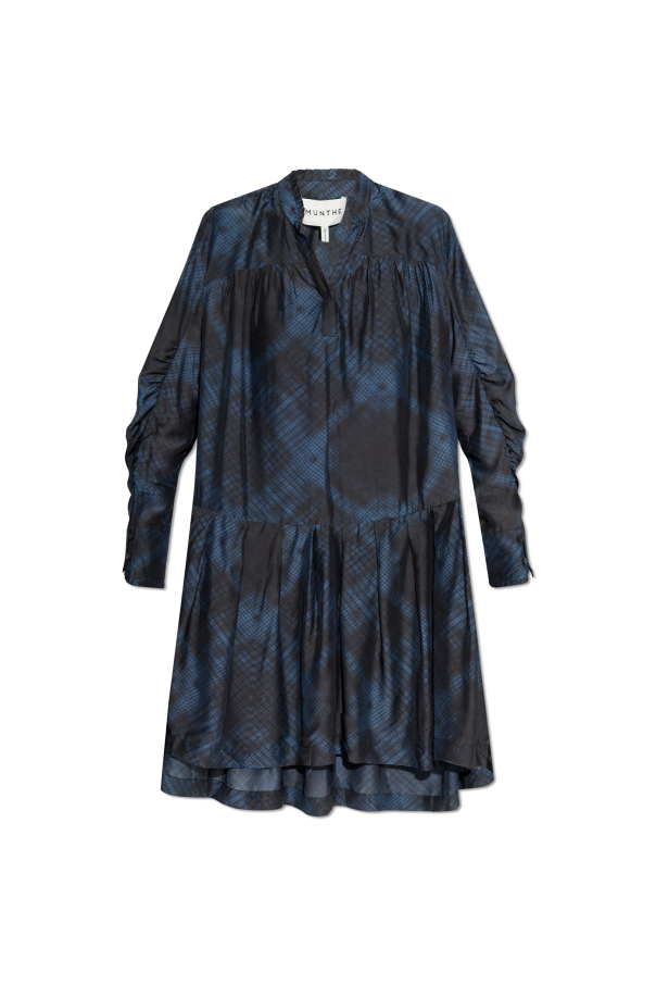 Munthe Dress with silk finish