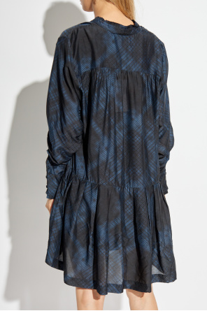 Munthe Dress with silk finish