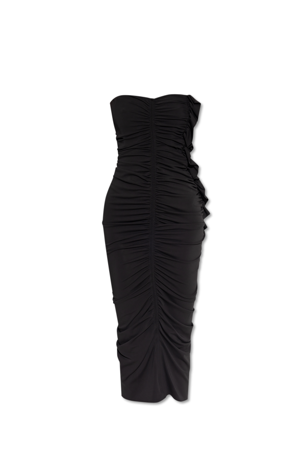 The Attico Strapless Dress