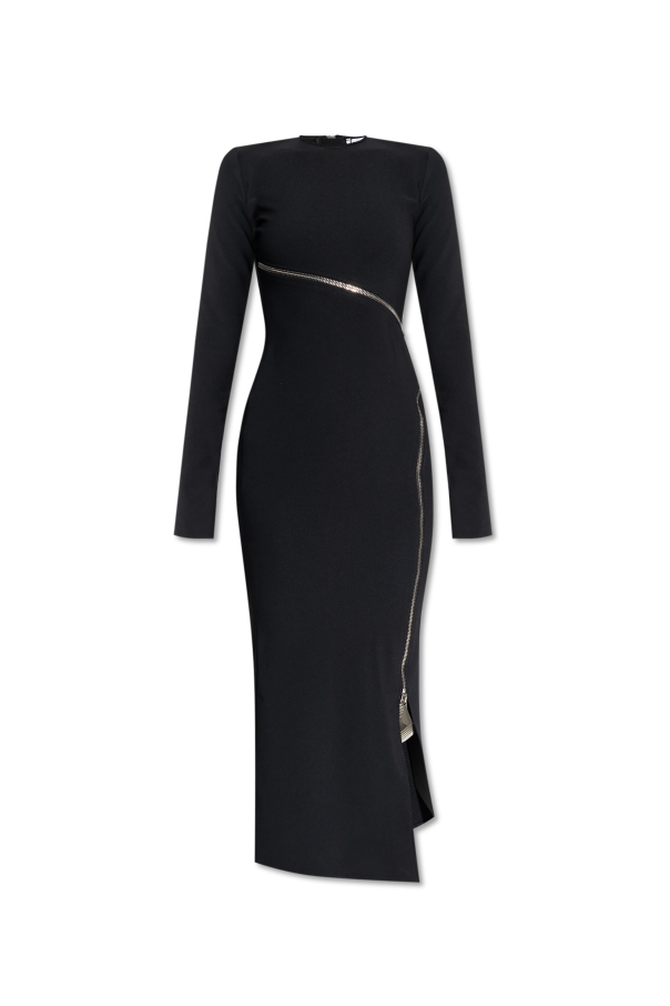 The Attico Dress with long sleeves.