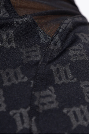 MISBHV Fitted dress with logo